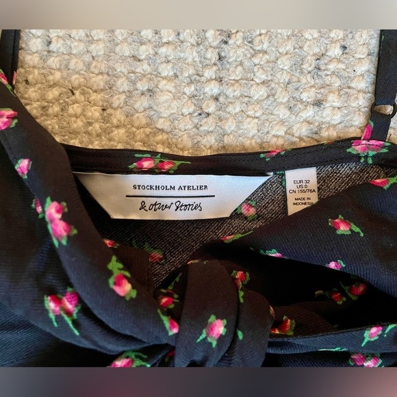 & Other Stories Floral Blouse - Picture 8 of 11